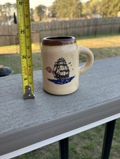 Vintage Ceramic Sailing Ship Mug