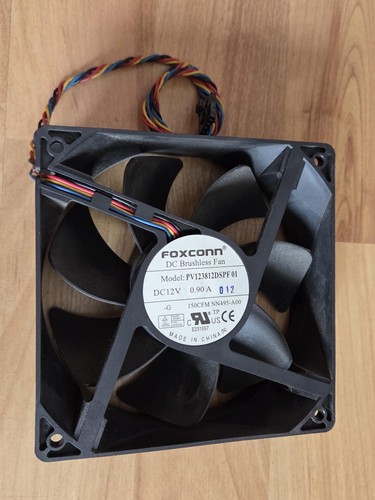 ✅Foxconn PV123812DSPF 01 Kühler Lüfter 120x120mm 12V 0,9A