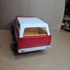 NYLINT 10” FORD BRONCO XLT TRUCK w/ TOPPER PRESSED STEEL RED WHITE TOY VINTAGE — photo 8