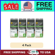  4 pack Purina Tidy Cats Breeze Multi-Cat Extra Strength Ion Cat Litter Box Pad