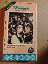 Mohawk VHS 1986 Scott Brady, Rita Gam, Nevill...