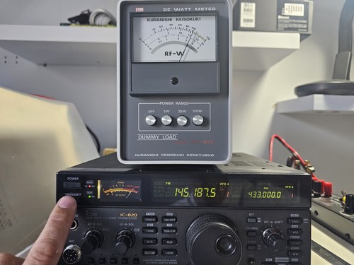 ICOM IC-820 VHF/UHF 2M/70CM Multimode HAM Radio/ctcss/15w/Free Duplexer - Picture 4 of 16