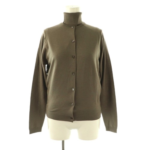 JOHN SMEDLEY Ensemble Knit Cardigan S Brown OS Ladies