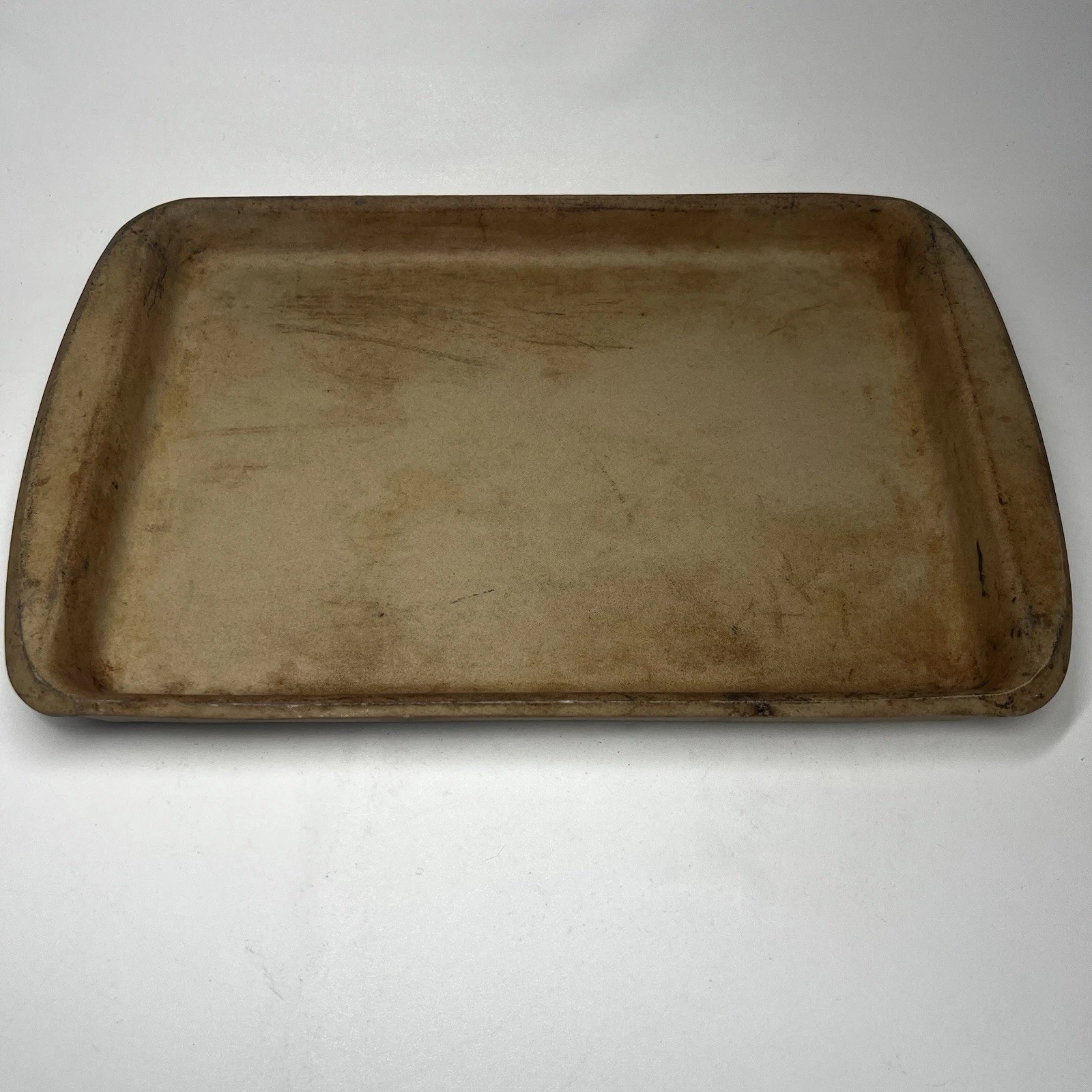 Pampered Chef Family Heritage Stoneware 12 x 9 Bar Pan Tray Cookie Baking Sheet
