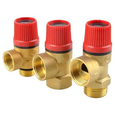 Boiler Safety Pressure Relief Valve 3/8'' 1/2'' 3/4'' 1'', 1 bar to 10 bar Optional