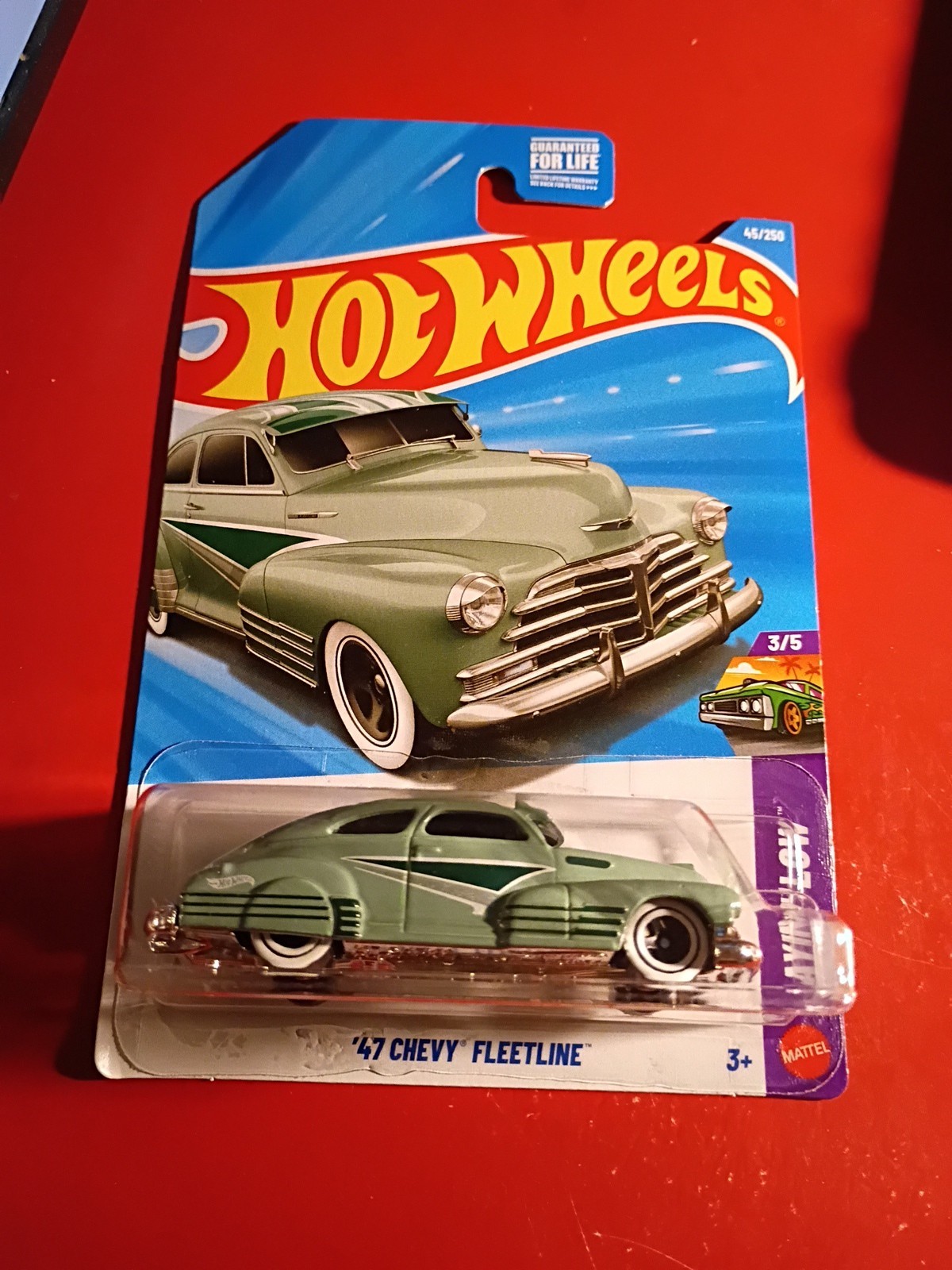 2026 Hot Wheels '47 Chevy Fleetline B Case Green: (Make Offer $2.55) Box Shipped