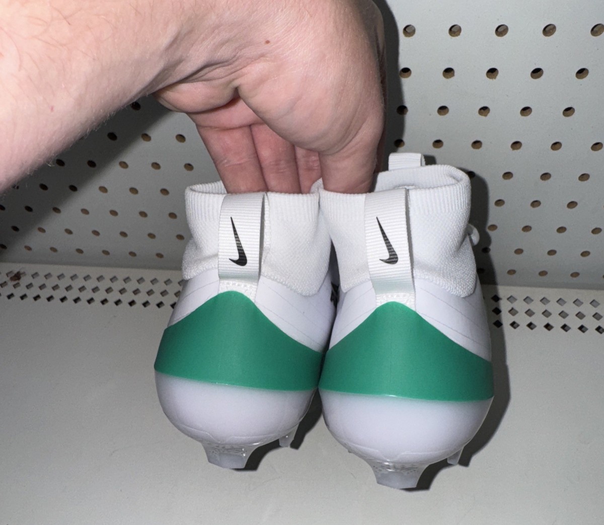 Nike Air Zoom Vapor Pro 1 Mens Football Cleats Size 8 White 