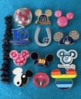 Disney Pins- Lot of 12 -Mickey Icons - Mickey Balloon, Rainbow, YingYang, & More