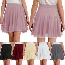 Kids Girls Dancewear Celebration Skirt Birthday Costume Holiday Vacation Tutu