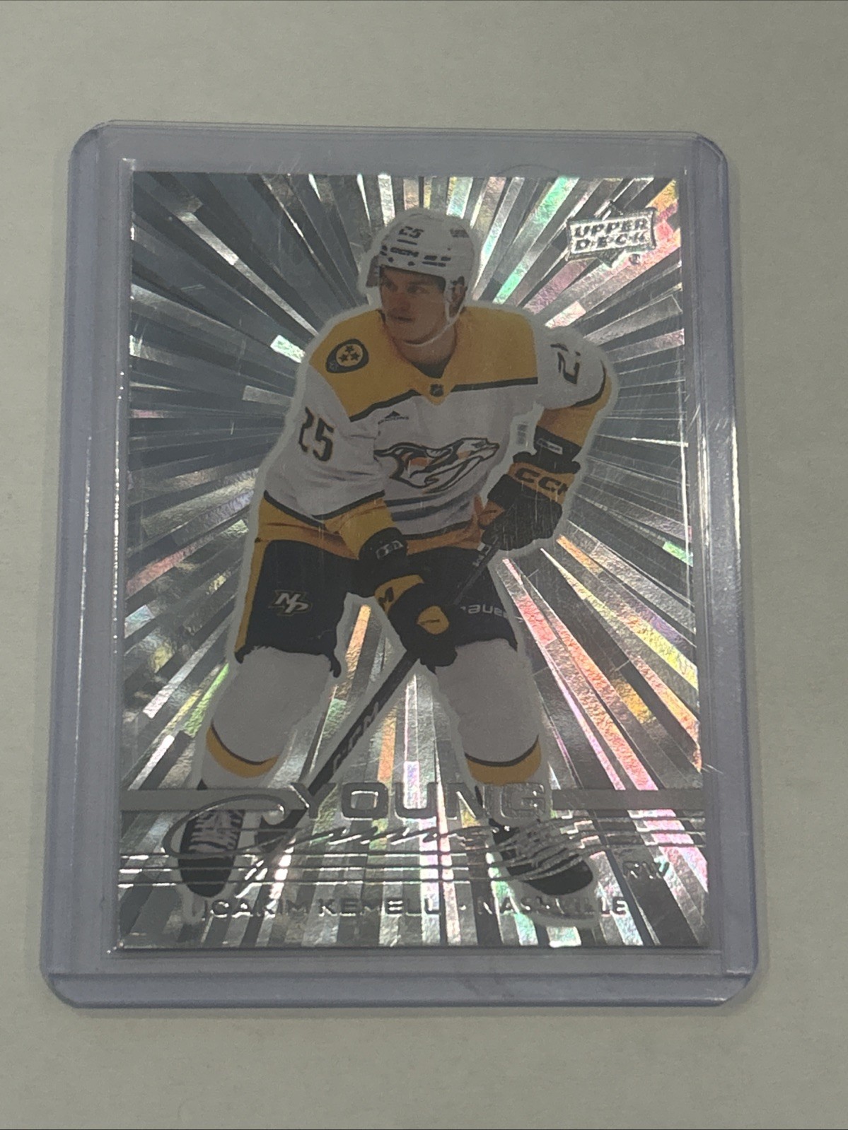 2025-26 Upper Deck Series 1 Young Guns Outburst Joakim Kemell #237