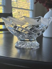 Mikasa Crystal summer breeze footed bowl