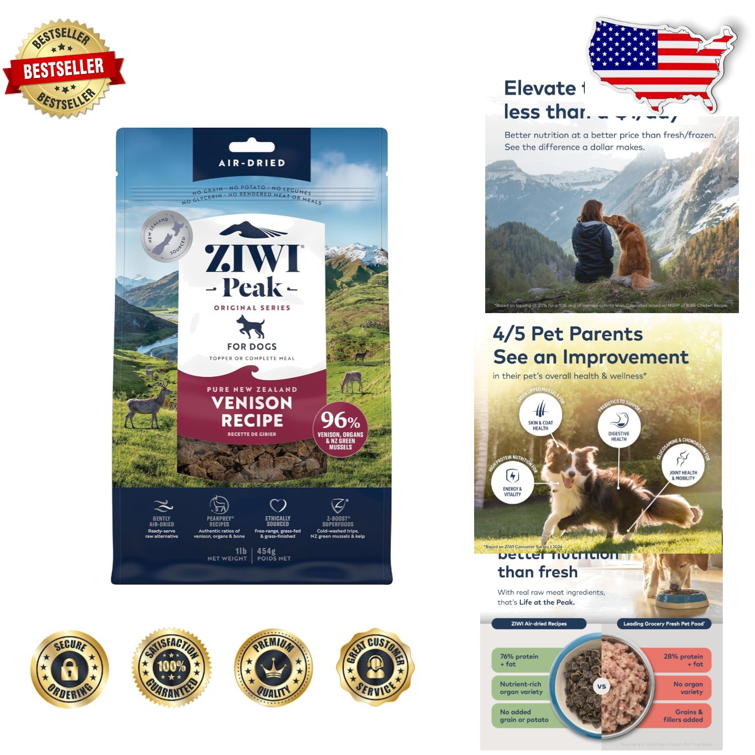 Peak Air-dried High Protein 1lb