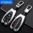 For Chevrolet Equinox Traverse Malibu Cruze Metal Car Key Fob Chain Case Cover