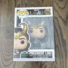 Funko Pop! Figura de vinilo Marvel President Loki #898 Bobblehead Comics Disney