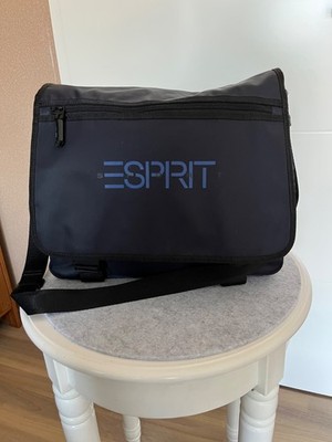 Esprit Sports Umhängetasche Messenger Bag marineblau neu 38 x 27 cm