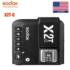 GODOX X2T-C TTL Wireless Flash Trigger for Canon Bluetooth Connection 1/8000s