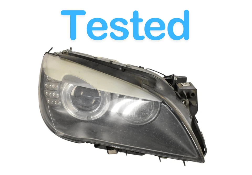 09-12 BMW 750LI Front Right Passenger Side Headlight Headlamp Xenon 7228424 OEM - Imagem 3 de 4