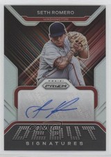 2022 Panini Prizm Debut Signatures Silver Prizm Seth Romero #DS-SR Auto 0c6