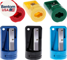 6 Pack Carpenter Pencil Sharpener Colourful Manual Portable Woodwork Pencil Cutt