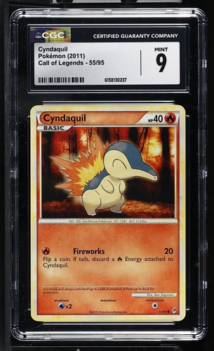 Cyndaquil graded CGC 9 for sale on eBay