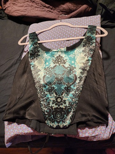 Baba Studio Corset XL Green Lace Gothique