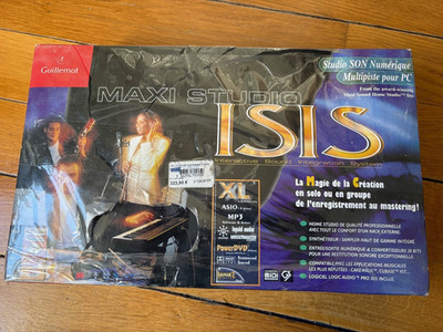 NEU VERSIEGELT Guillemot Maxi Studio ISIS Retro PCI Soundkarte Wavetable NOS versiegelt