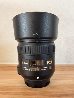 Nikon AF-S Micro NIKKOR 40mm f/2.8G DX Fixed/Prime Lens AF-S Excellent Condition