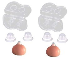 2Pair Nipplesuckers Nipple Corrector for Flat Inverted Nipples for