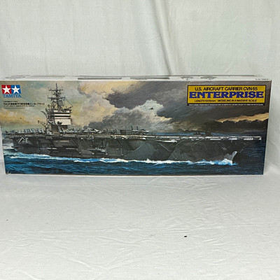 Tamiya 1:350 USS Enterprise CVN-65 Aircraft Carrier Plastic Kit 78007
