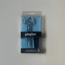 Gingher Designer Series Tessa 5" Knife-edge Dressmaker Shears Scissors