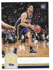 Georges Niang 2016-17 Panini Excalibur King Parallel Rookie Card /10 SSP. rookie card picture