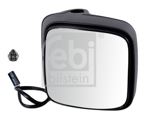 FEBI BILSTEIN 107950 Wide-Angle Mirror Right Heatable 223mm Length Fits MAN