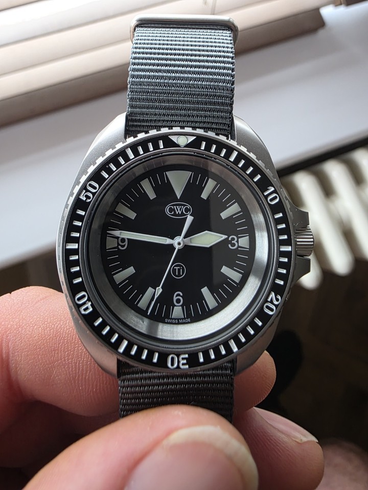 CWC Ti300 Titanium Divers Watch, High Accuracy Quartz | eBay UK