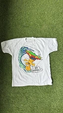 80’s, 90’s Vintage Simpson Single Stitch Medium White T-shirt  Screen Stars Best