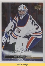 2022-23 Upper Deck Extended Series Silver Foil Jack Campbell #556 READ 5x5