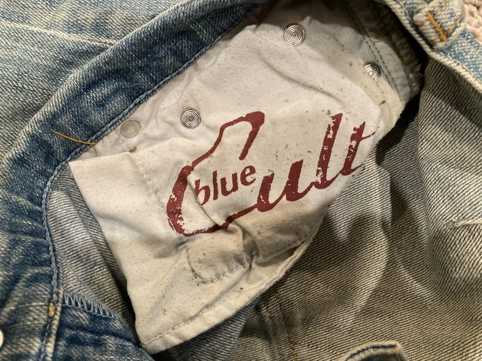 BLUE CULT Women’s Jeans Low Rise Boot Cut  SIZE 30 Made in USA - Image 3 of 4