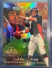 1997 Flair Showcase - John Elway #7 Row 1