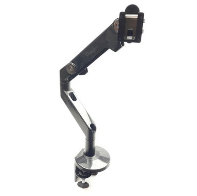 Humanscale M8 Monitor Desk Arm, 19in Reach, 18in Height, 50lbs Max, *No Bracket*