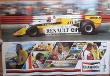 2120 : 1 AFFICHE : RENAULT : JABOUILLE : 60 X 87,5 : BEL ETAT : ENVOI SOUS TUBE