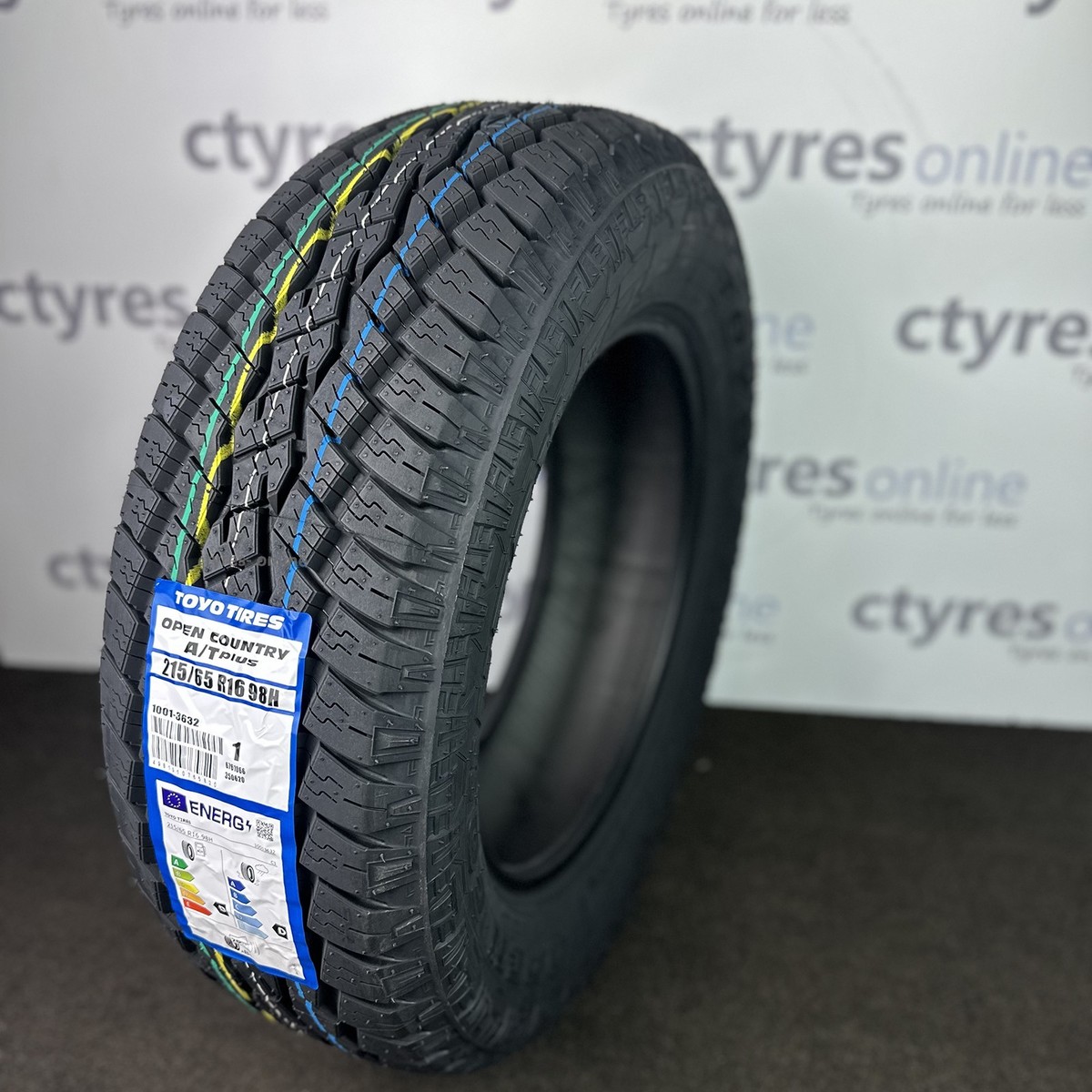 4X New 215 65 16 Toyo Open Country AT PLUS 98H 4x4 / SUV 215/65R16
