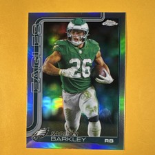 Topps Chrome Saquon Barkley Philadelphia Eagles 2026 NFL Card #248 Base Set