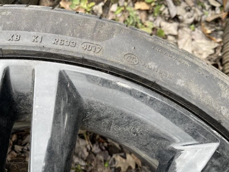 Jaguar XE 2017-2020 trasero izquierdo aleación 18x7,5 7 radios rueda estado B 52815 Foto 4 de 4