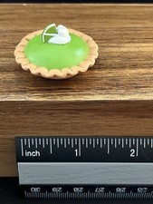 Vtg Tyco Kitchen Littles Key Lime Pie Dessert Barbie Dollhouse Doll Food Bakery