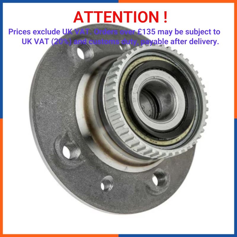 Moyeu de roue arrière pour Renault Clio 2 - Pièce auto d'origine 7701204689 en acier forgé