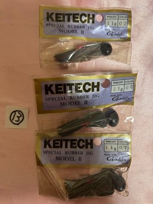 Fishing Lure Out Of Print 13 Keitech Model 2 Special Rubber Jig Set 3