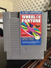 Wheel Of Fortune Junior Edition Nintendo NES Video Game Pak Cartridge