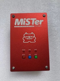 New Mister FPGA Retro Video Game Console SATURN SS Port With Aluminum Case