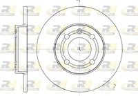 2X Bremsscheibe Roadhouse 6418.00 FüR 86CF Seat 6N1 Polo Vw 239Mm 3 Arosa 6H1
