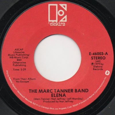 The Marc Tanner Band - Elena (7'', Single)