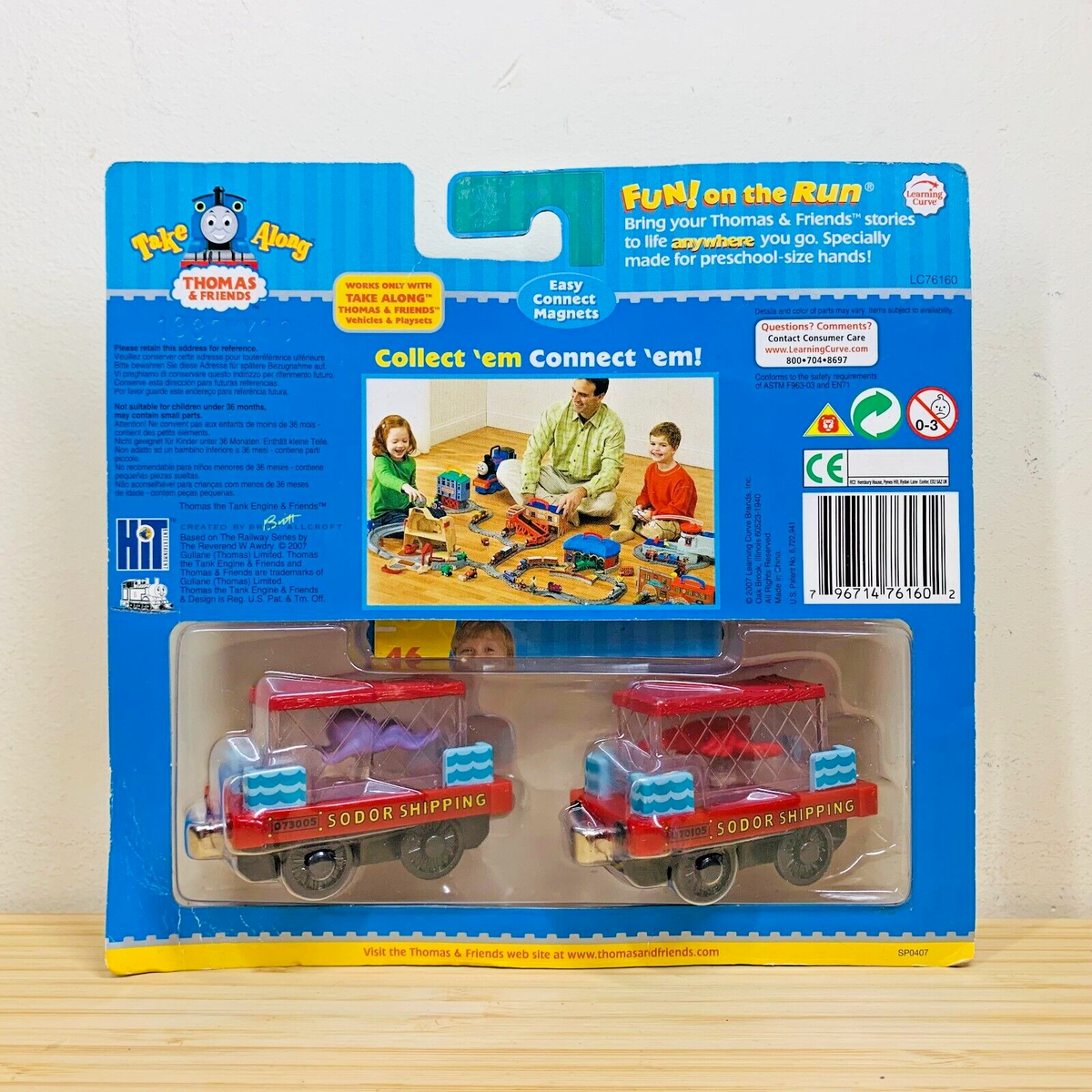 Sea Cargo Cars - Thomas & Friends Take n Play Take Along Diecast